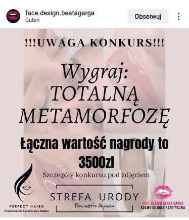 Gubin: Wygraj metamorfozę o wartości 3500 zł!