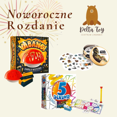 Konkurs "Noworoczne rozdanie od Deltatoy"