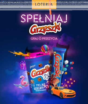 Loteria "Spełniaj Grzeszki" Grześki