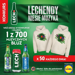 Konkurs "Lechendy niesie muzyka" Lidl, 18+