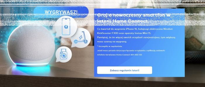 Loteria "Home Connect" edycja IV