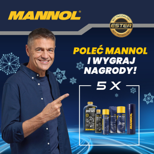 Konkurs "Poleć Mannol i wygraj nagrody"