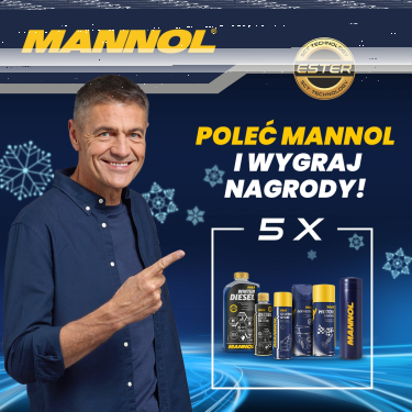 Konkurs "Poleć Mannol i wygraj nagrody"