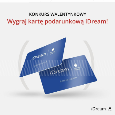 Wygraj kartę podarunkową do iDream! do godz. 13:00
