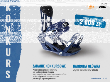 Konkurs fotograficzny tym razem dla Snowbordzistów