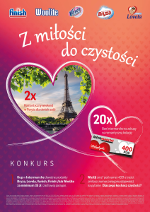 Konkurs "Z miłości do czystości" Intermarche