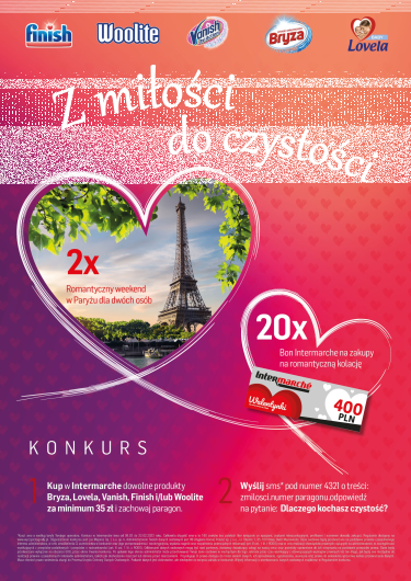 Konkurs "Z miłości do czystości" Intermarche