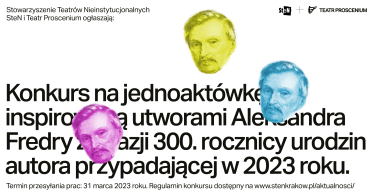 Konkurs literacki na jednoaktówkę inspirowaną utworami Aleksandra Fredry