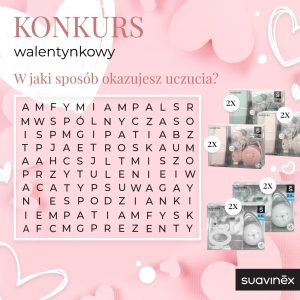 Konkurs walentynkowy "W jaki sposób okazujesz uczucia?"