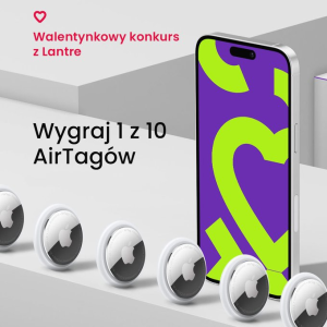 Konkurs "Zakochaj się w Apple i... wygraj AirTaga!"