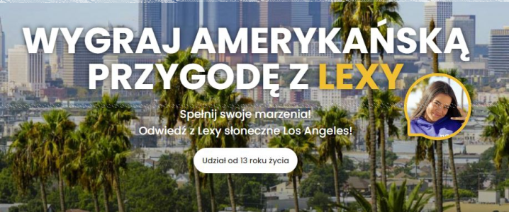 Loteria "Amerykańska przygoda z Lexy"