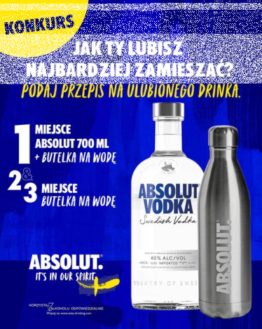 Konkurs "Absolut" 18+