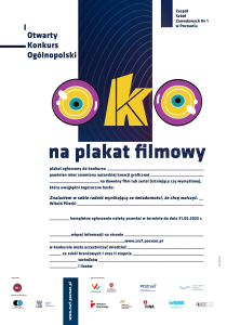 Konkus Ogólnopolski OKO: na plakat filmowy