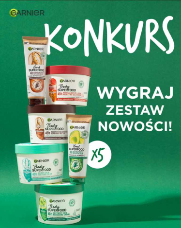 Konkurs "Garnier Body Superfood"