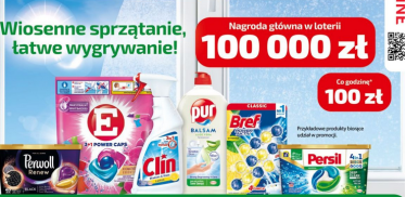 Loteria "Wiosenne sprzątanie, łatwe wygrywanie"