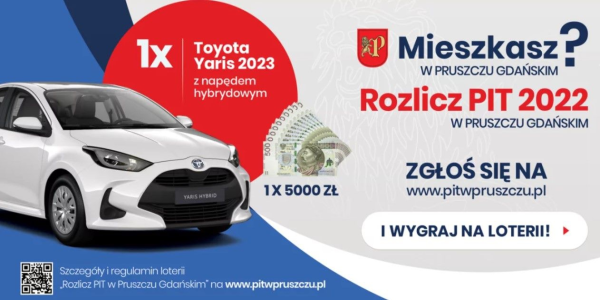 Loteria "Rozlicz PIT w Pruszczu Gdańskim"
