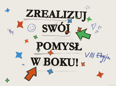 Konkurs "Zrealizuj swój pomysł w BOKu"