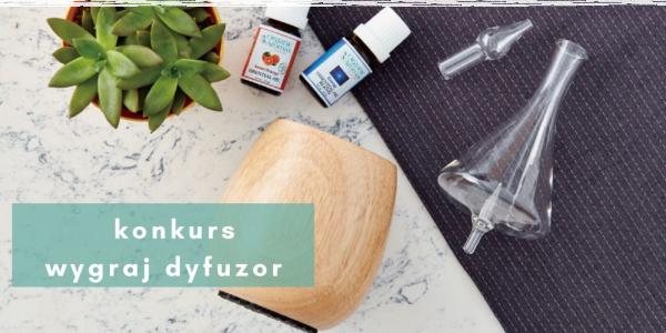Konkurs "Dołącz do zabawy i wygraj szklany dyfuzor Organic Aromas"