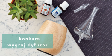 Konkurs "Dołącz do zabawy i wygraj szklany dyfuzor Organic Aromas"