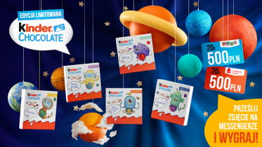 Konkurs "Kinder Chocolate - SŁODKIE WIADOMOŚCI"