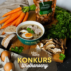 Konkurs "Wielkanocny - ile grzybków jest na zdjęciu"