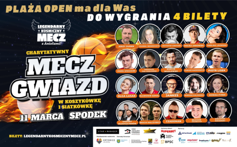 Katowice: Wygraj wejściówki na Legendarny Kosmiczny Mecz w Spodku! do godz. 18:00