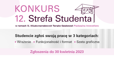 Konkurs "Packaging Innovations"