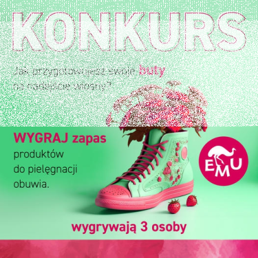 Konkurs "Jak przygotowujesz swoje buty na nadejście wiosny?"