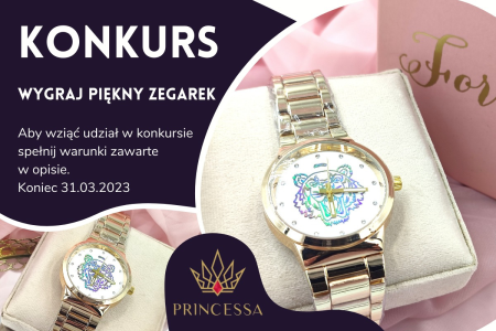Wygraj piękny zegarek od Princessa Shop