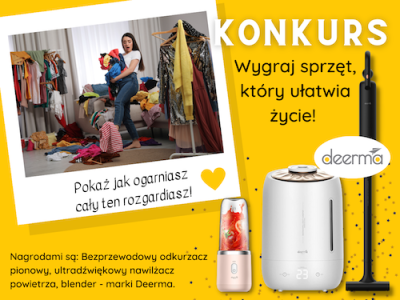 Wygraj sprzęty domowe od Deerma!