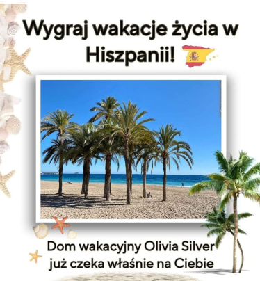 Konkurs "Wakacje w Hiszpanii"