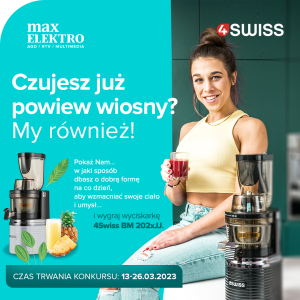 Wygraj wyciskarkę 4Swiss BM 202xJJ