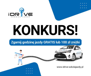 Gliwice: Konkurs "IDRIVE" do godz. 12:00