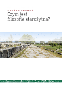 Konkurs "Czym jest filozofia starożytna?"