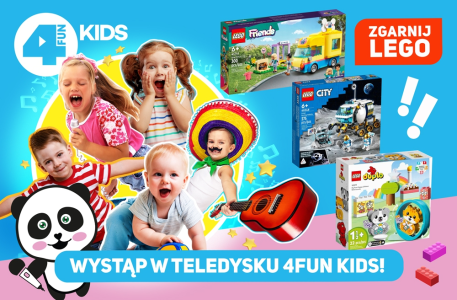 Konkurs "Twoje dziecko w teledysku 4Fun Kids"