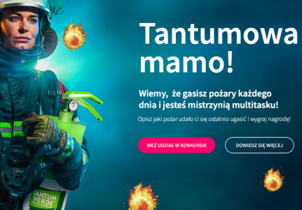 Konkurs "Bycie mamą to ciągłe gaszenie pożarów"