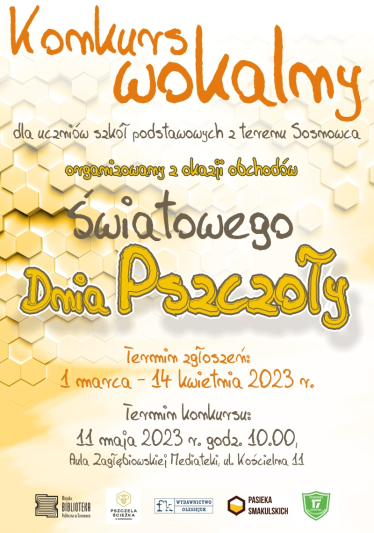 Sosnowiec: Konkurs "Śpiewem obudźmy wiosnę i pszczoły"