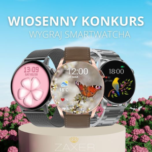 Wiosenny konkurs - wygraj smartwatcha