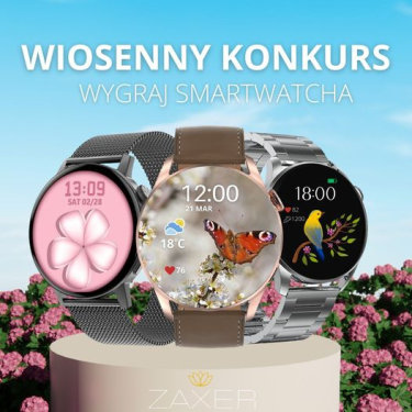 Wiosenny konkurs - wygraj smartwatcha