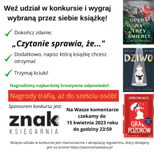 Konkurs "Czytanie sprawia, że..."