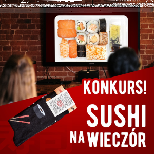 Konkurs "Wymyśl filmowy tytuł z sushi w roli głównej"