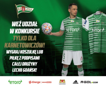 Konkurs dla karnetowiczów Lechii Gdańsk