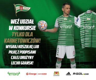 Konkurs dla karnetowiczów Lechii Gdańsk