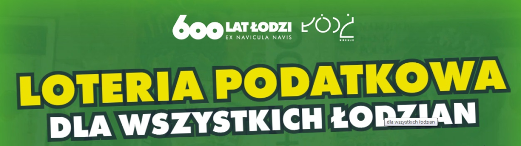 Loteria "Rozlicz PIT w Łodzi"