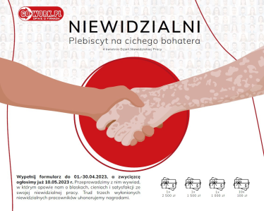 Konkurs "Niewidzialni. Plebiscyt na cichego bohatera"