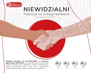 Konkurs "Niewidzialni. Plebiscyt na cichego bohatera"