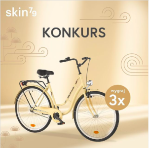 Konkurs "Wiosenna pielęgnacja - Wygraj 1 z 3 rowerów miejskich"