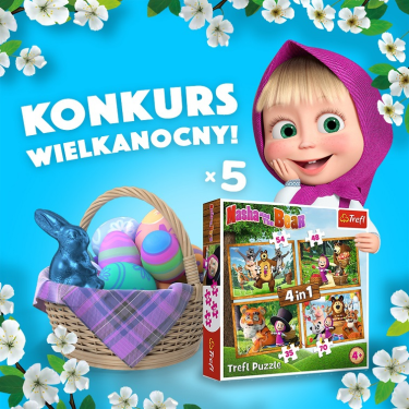Konkurs wielkanocny "Masza i Niedźwiedź"