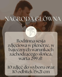 Kraków: Wygraj rodzinną, plenerową sesję zdjęciową!