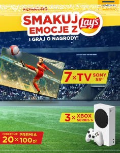 Konkurs "Smakuj emocje z Lay’s i graj o nagrody" Lidl